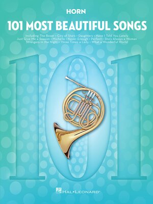 cover image of 101 Most Beautiful Songs for Horn